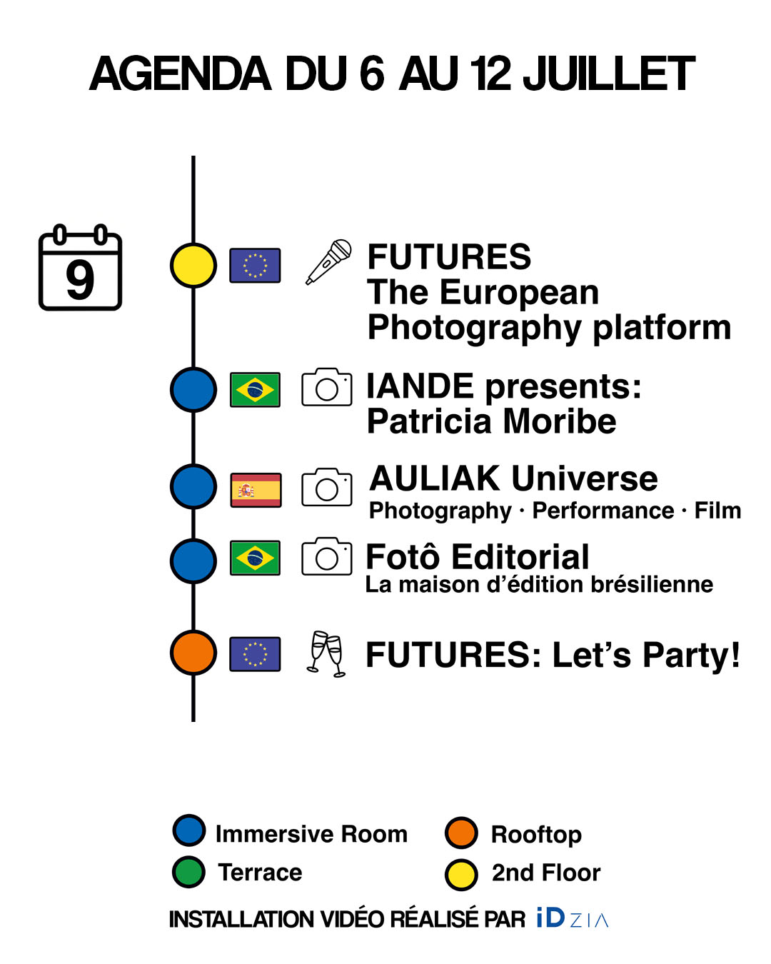 Agenda 9 juillet